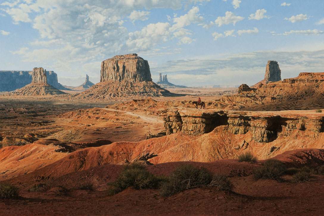 Land of the Navajo by Denis Milhomme